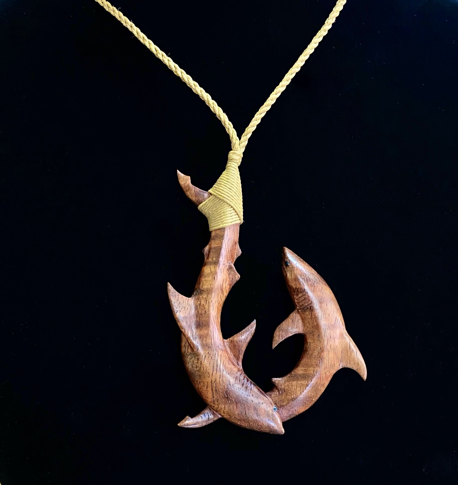 Vince Cabanilla: Lana'i Koa with Antique Black Coral