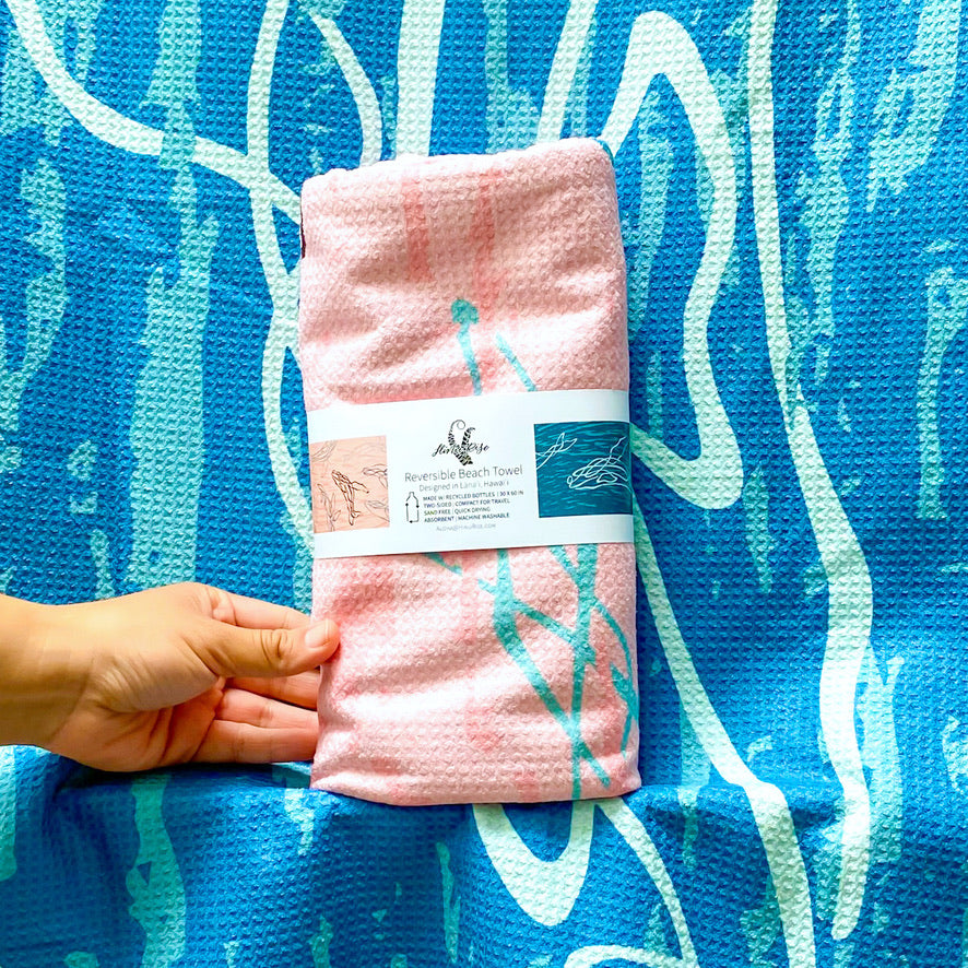 Kohola Whale Beach Towel - Mike Carroll Gallery