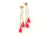 Dyanne Michele Designs: Hot Pink Chalcedony Ear Jacket Earrings