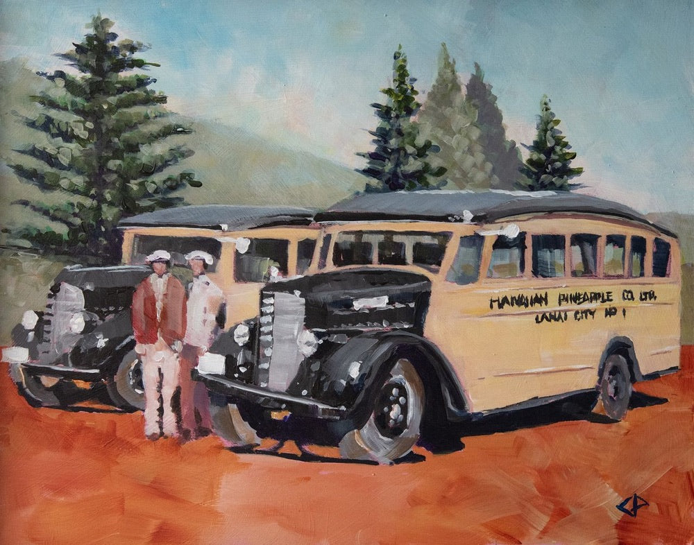 Charlie Palumbo: Lana`i Buses
