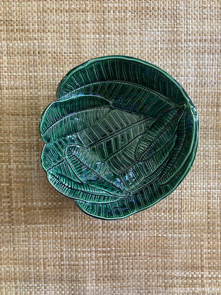 Large Plumeria Leaf Bowl