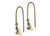 Dyanne Michele Designs: Oxidized Sterling Silver & Labradorite Earrings