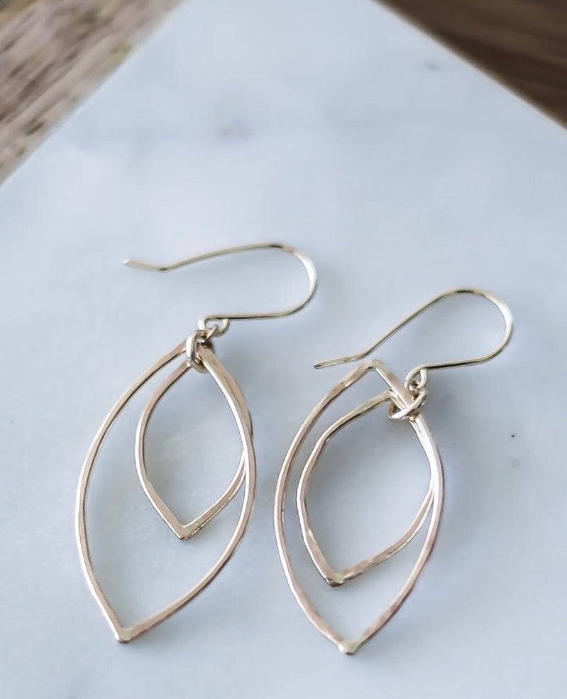 SOHOM Jewelry:  Sterling Silver Maile Earrings
