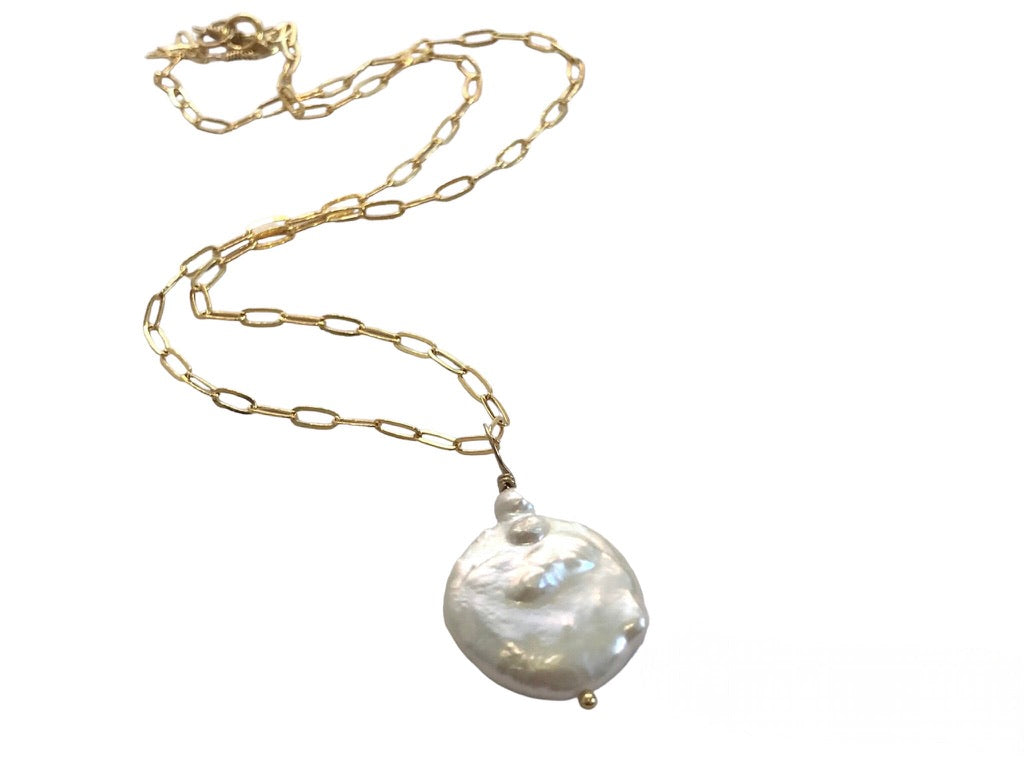 Dyanne Michele Designs: Baroque Freshwater Pearl Necklace