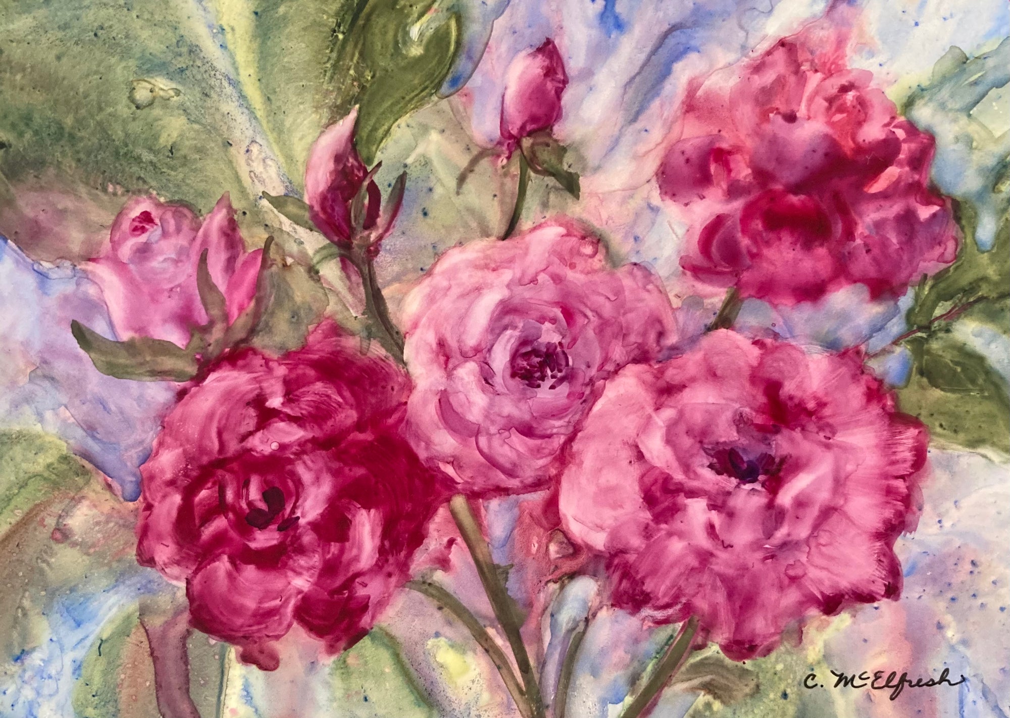 Cheryl McElfresh:  Roses of Lana`i