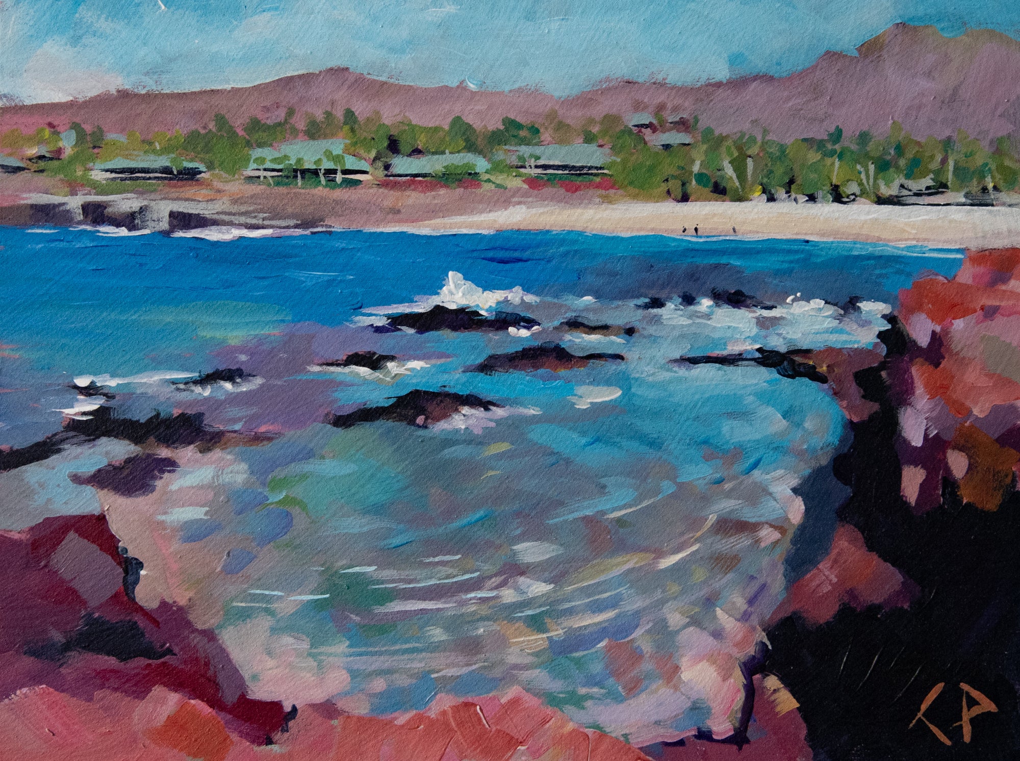 Charlie Palumbo: Hulopo`e #26, Keiki Pond