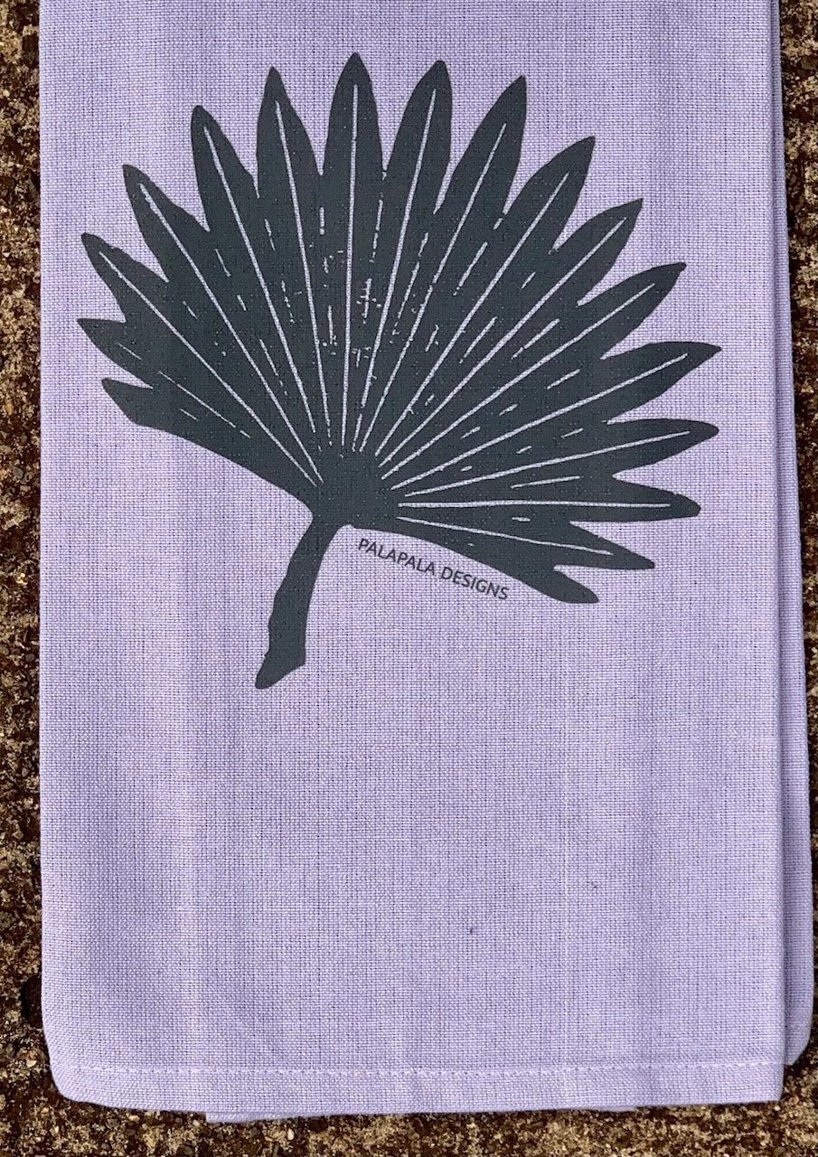 Pua Kala Flowers Tea Towel - Mike Carroll Gallery
