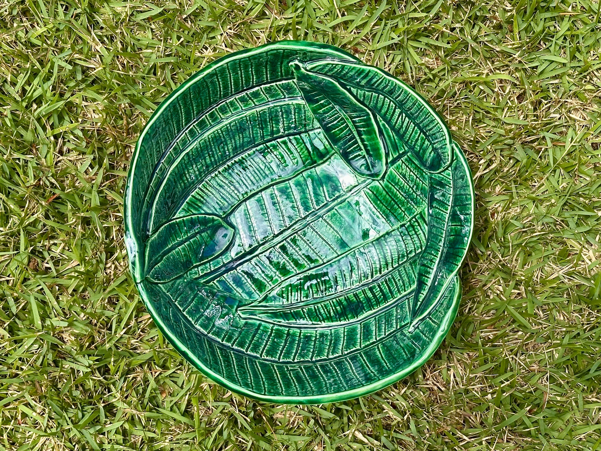 Large Plumeria Leaf Bowl PL-54