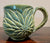 Hiroko Honda: Carved Floral Ceramic Mug