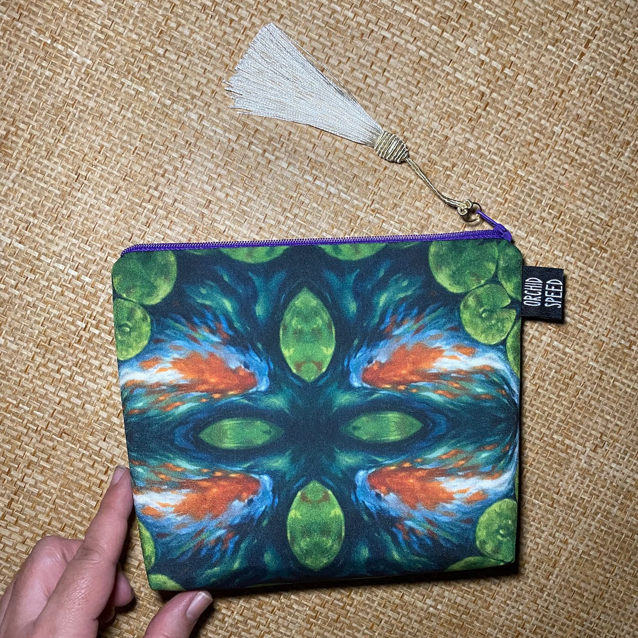 Cory Lovejoy: "Koi The Hibiscus" Clutch
