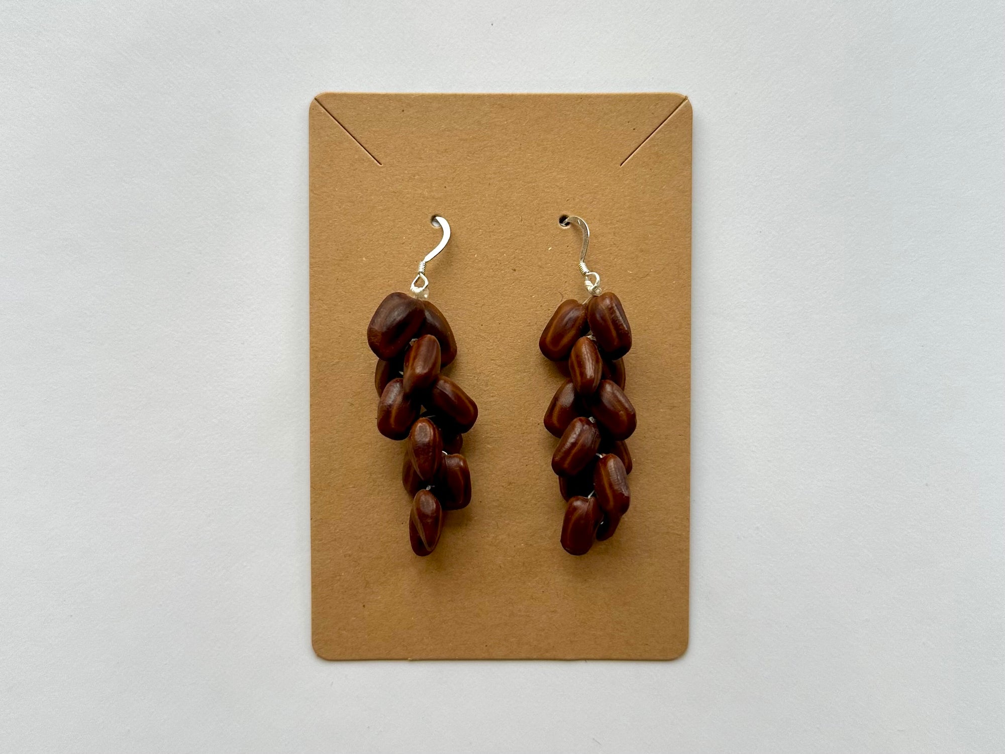 Mario Cervantes: Lana'i Monkeypod Earrings