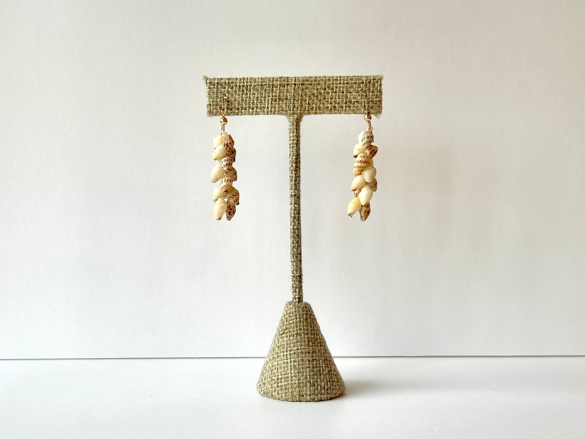 Mario Cervantes: Lana'i Momi Shell Earrings