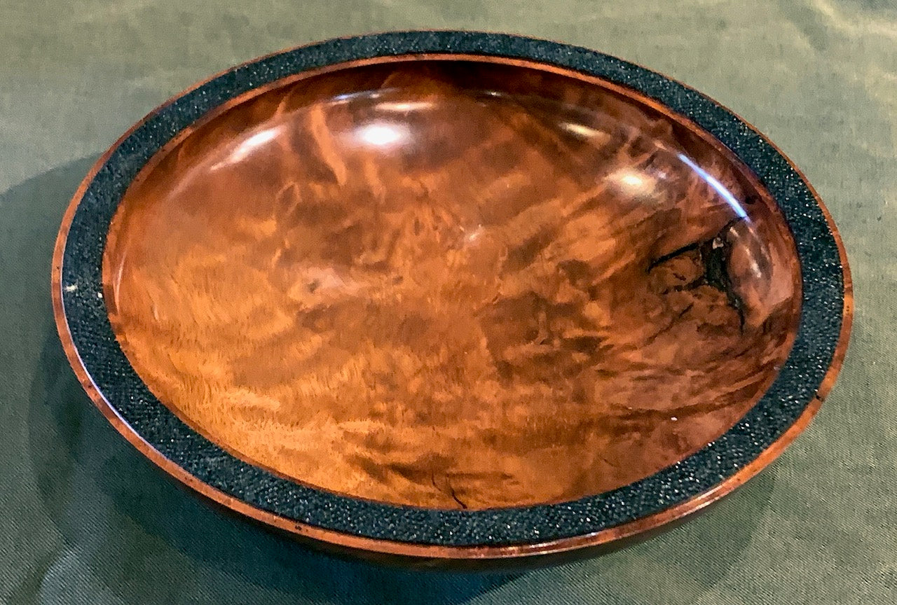Craig Mason: Lychee Bowl With Burned & Textured Rim