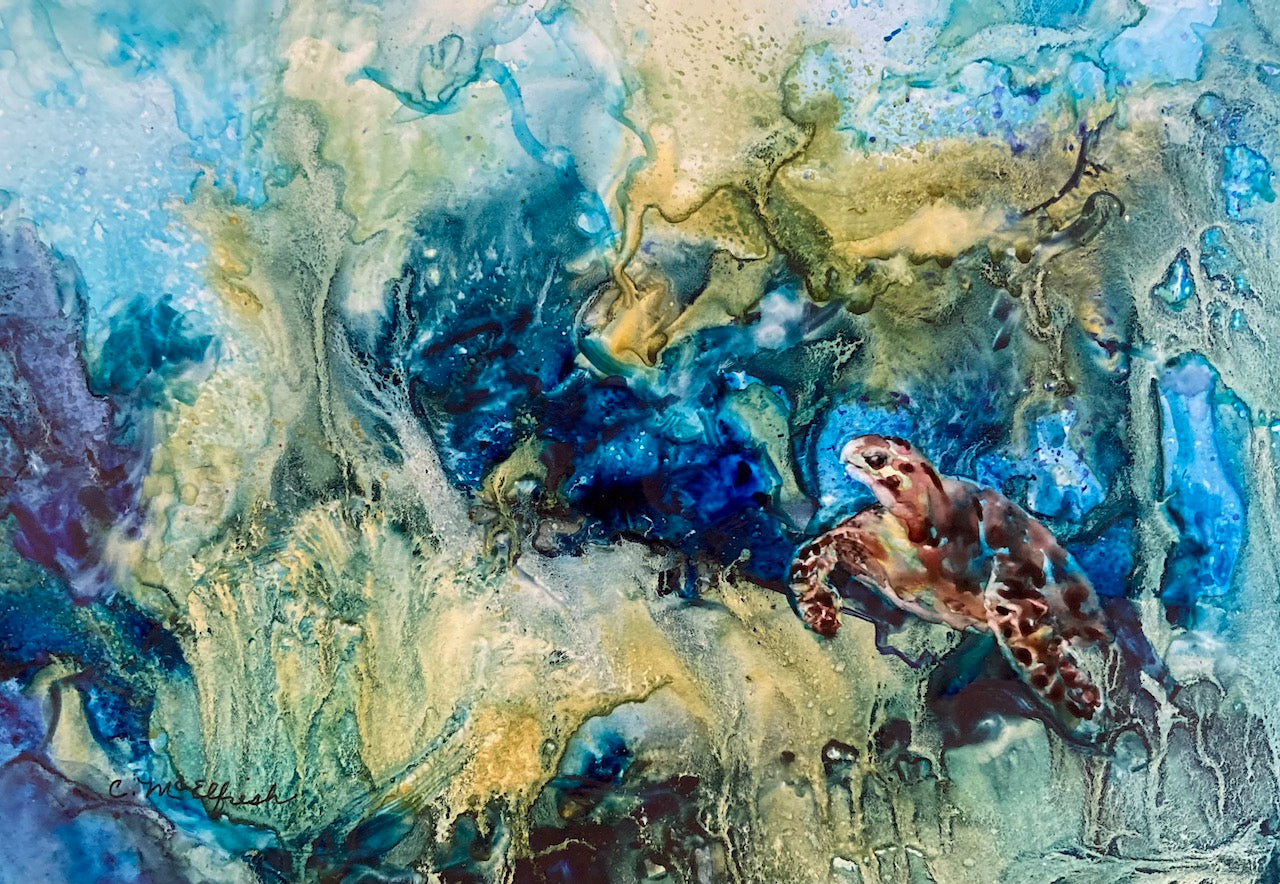 Cheryl McElfresh:  Peeking Around
