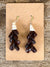 Mario Cervantes: Lana'i Puka Shell & Monkeypod Seed Earrings