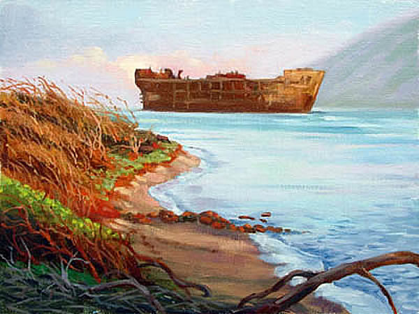 Shipwreck At Dawn